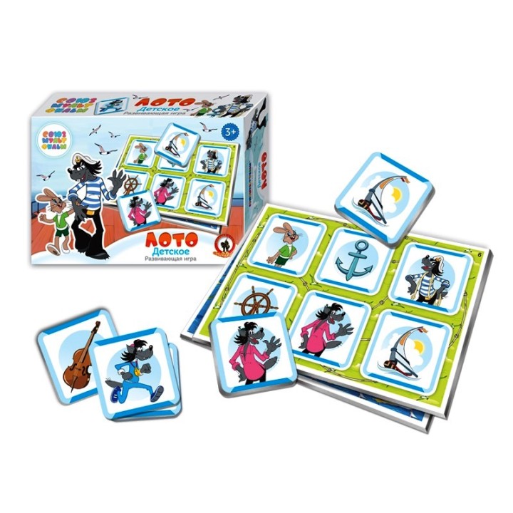 Лото Союзмультфильм "Ну, погоди!" арт.03289 (Стиль)