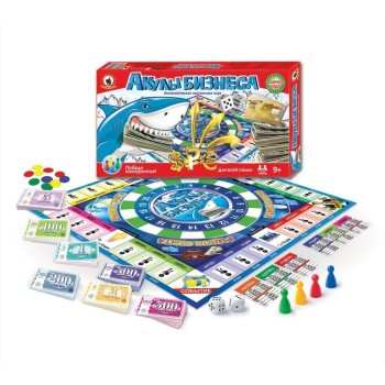 Игра экономическая. "Акулы бизнеса" арт.03516 (Стиль)