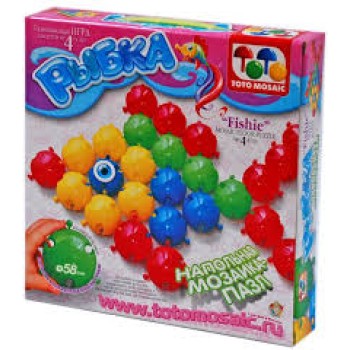 Мозаика-пазл напольная "Рыбка" 25 эл. арт.03965 (Стиль)