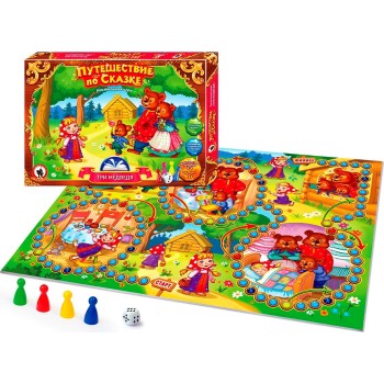 Наст. игра "Путешествие по сказке "Красная шапочка" арт.3046 (Стиль)