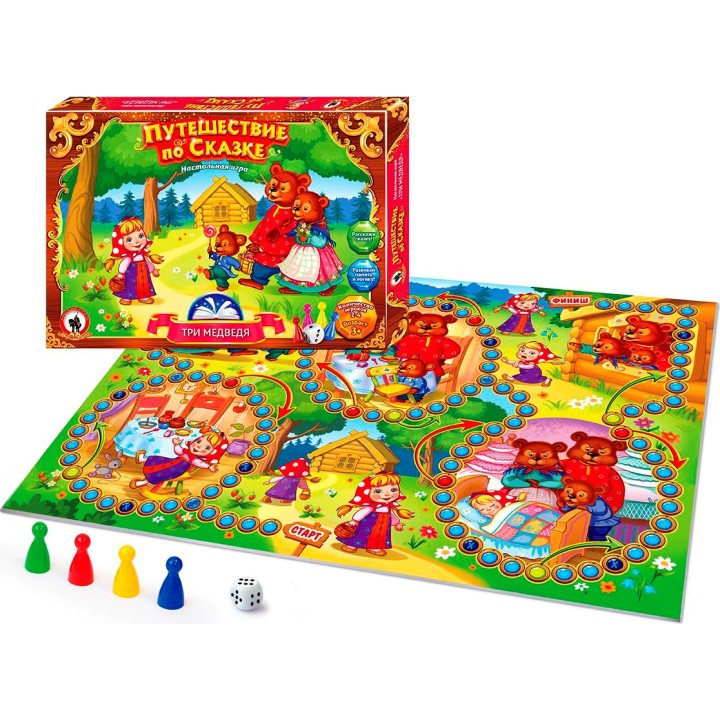 Наст. игра "Путешествие по сказке "Красная шапочка" арт.3046 (Стиль)