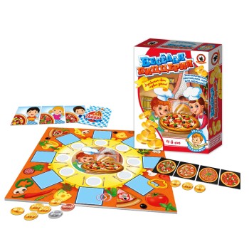 Экономическая игра для малышей "Веселая пиццерия" арт.3491 (Стиль)