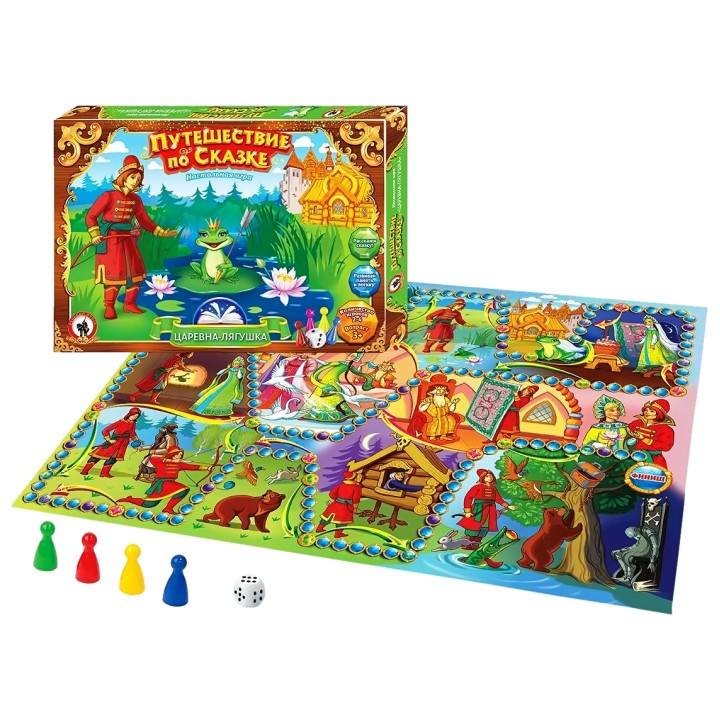 Наст. игра "Путешествие по сказке "Царевна лягушка" арт.3044 (Стиль)