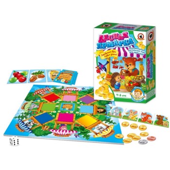 Экономическая игра для малышей "Лесная ярмарка" арт.03493 (Стиль)