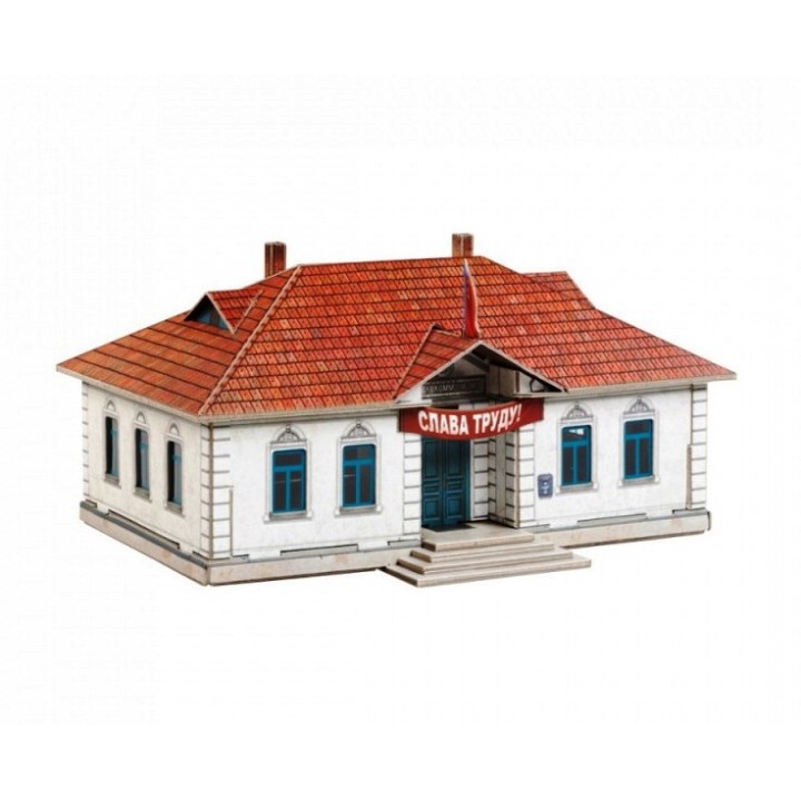 УмБум576 "Правление колхоза." Масштаб 1/87
