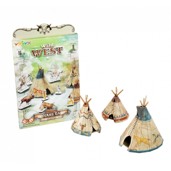 УмБум547 "Дикий запад. Индейская стоянка"