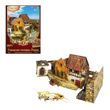 УмБум375 "Городская площадь. Рынок" Средневековый город/12
