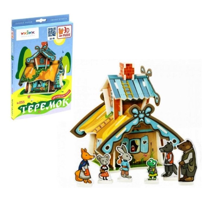 УмБум055 "Теремок. 3D-mini puzzle" /35