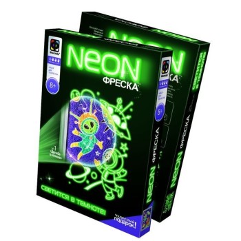 430001 Неон фреска Дружба в космосе