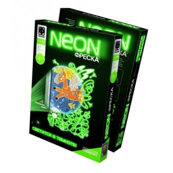 430006 Неон фреска Свободный полет