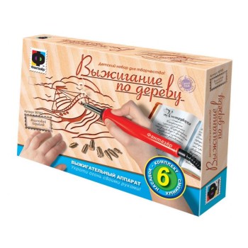 367051 Прибор для выжигания с доской "Маленький кораблик" /6