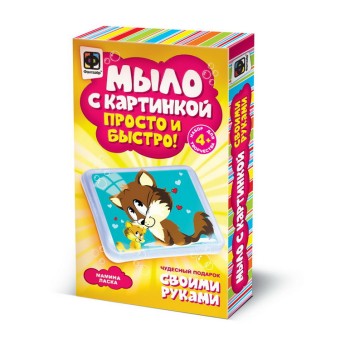 981016 Мыло с картинкой "Мамина ласка" /40