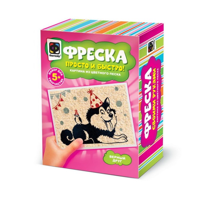 407202 Фреска Верный друг