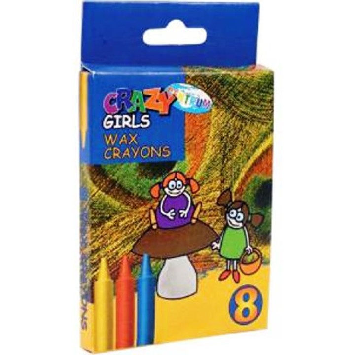 Центрум. 80594 Мелки восковые 8 цв.