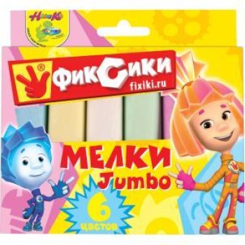 Центрум. Фиксики 84210 Мел 6 цв.