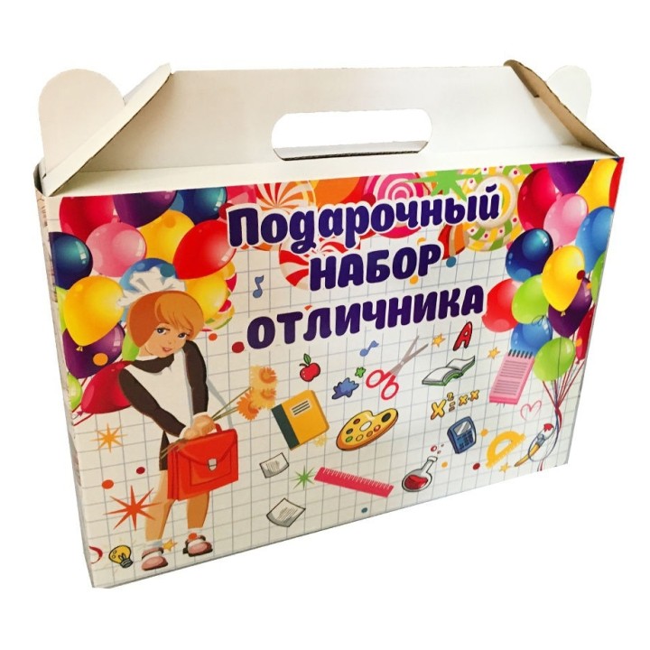 Центрум. 80273 Дизайн для девочек. "Набор отличника" (ручка 2шт, карандаш ч/г 2шт, точилка,)