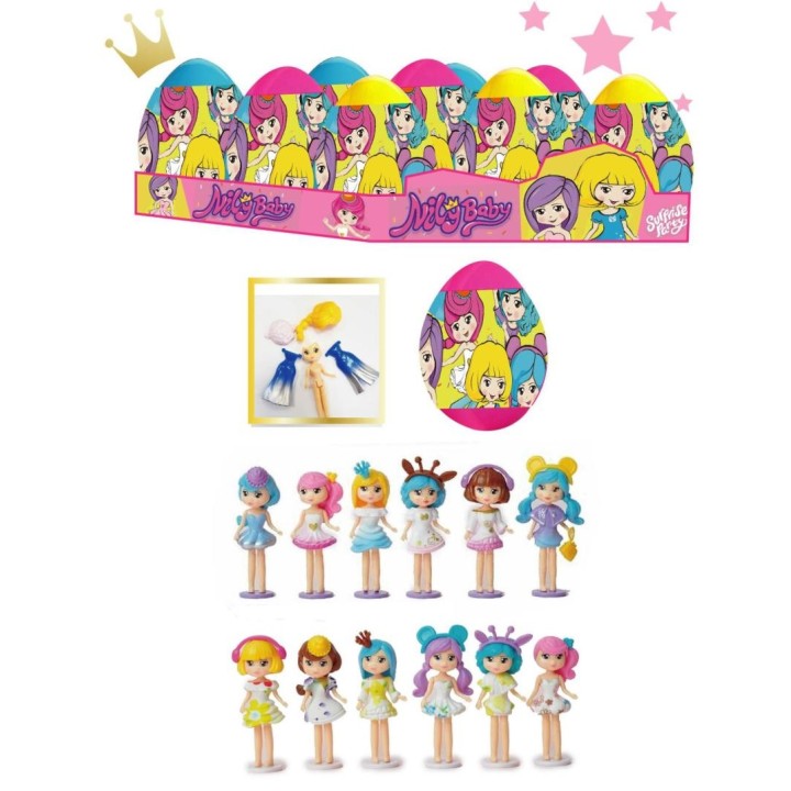 Центрум. 87667 Игрушка сюрприз в яйце "Кукла-конструктор"