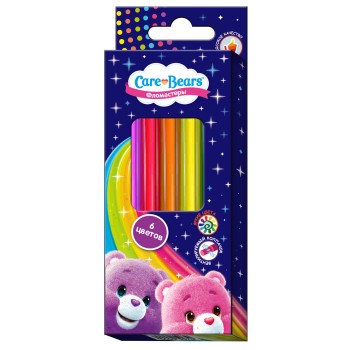 Росмэн. Фломастеры арт.31743 6 цветов "Care Bear"