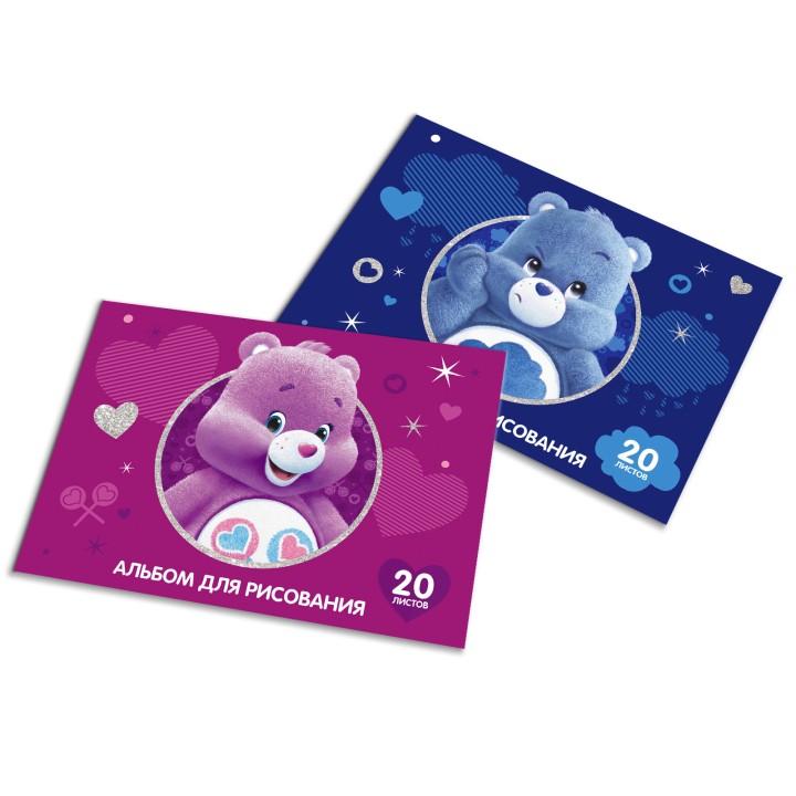 Росмэн. Альбом для рисования 20л. А4 "Заботливые мишки" арт.33965