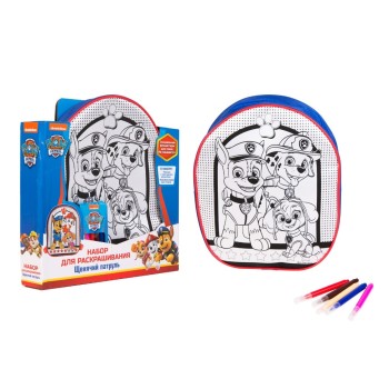 Щенячий патруль. Рюкзак для росписи арт.36905 (Росмэн)