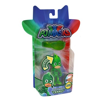 PJ Masks. Игровой набор:фигурка св.8см +браслет "Гекко" арт.32615