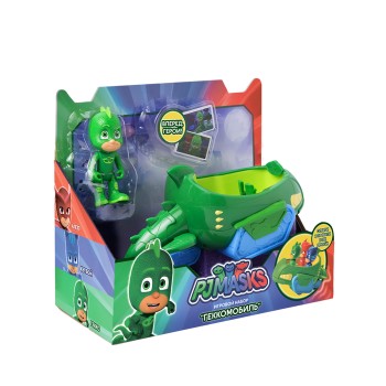 PJ Masks. Игровой набор фигурка и машина "Геккомобиль" арт.32612