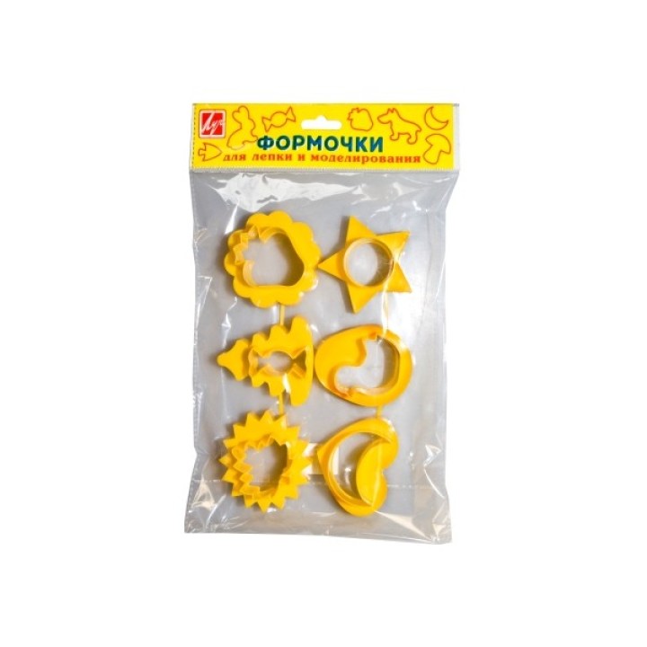 Луч. Формочки для лепки и моделирования №1 арт.22С 1419-08 /12