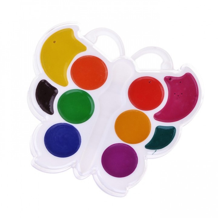 Луч. Акварель "Бабочка" 10 цв. без кисти арт.10С 548-08 /36