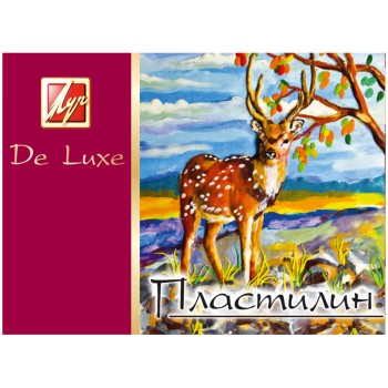 Луч. Пластилин "Люкс" 10 цв.арт.14с 1034-08 /54