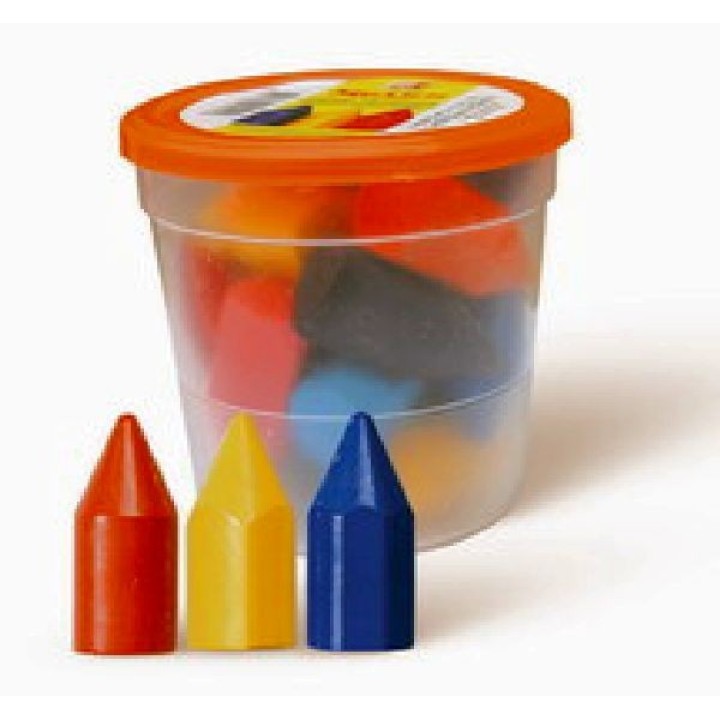 Луч. Мелки восковые в стакане 15 цв. арт.12С877-08 /18