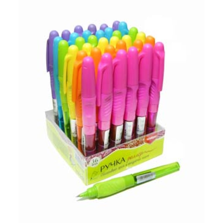 Intelligent. Ручка роллер "Неон" (синяя) арт.BO-186