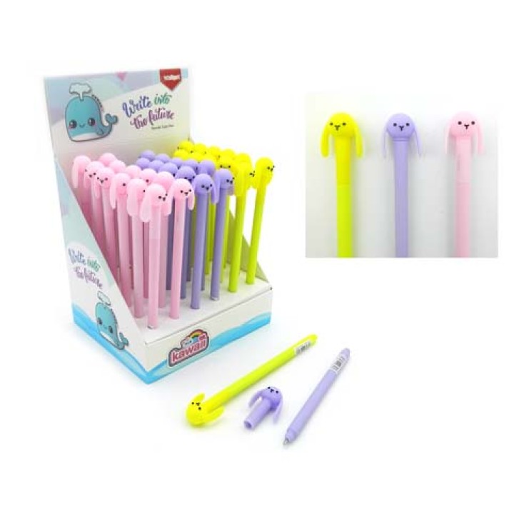 Intelligent. Ручка Шпион "Зайчик" фигурная синяя арт.BY-36/8065 /36