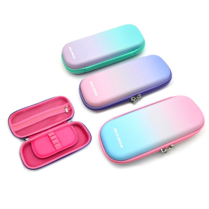 Intelligent. Пенал "Hello Dream" №3831 23*10*5 см, двухцветный градиент в пастельных тонах,арт.CA-69