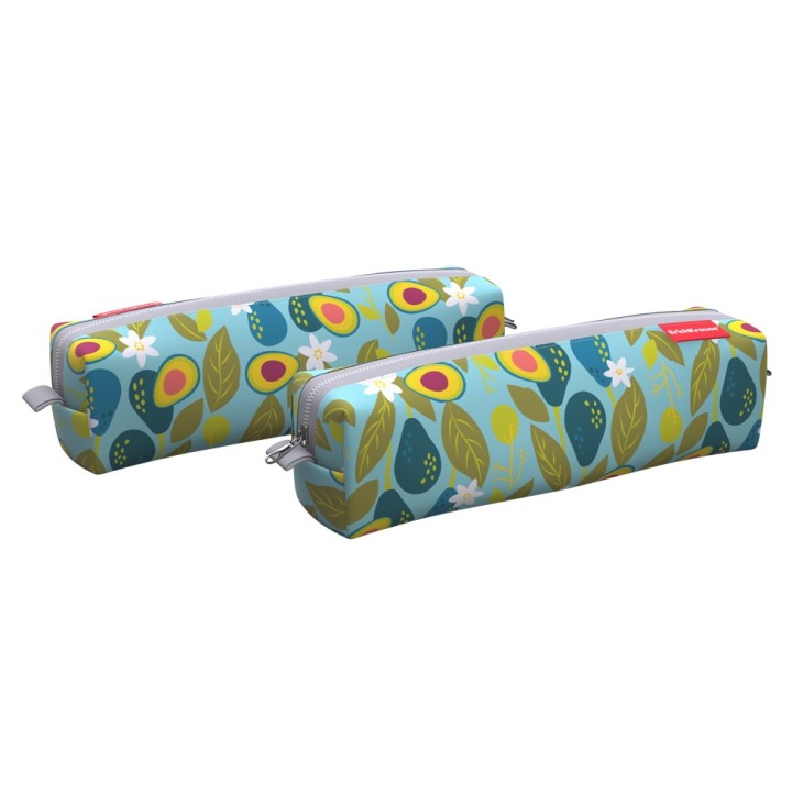 ErichKrause® Пенал квадро "Avocado Day" mini 210x50x50 мм арт.52182