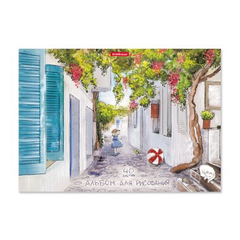 ErichKrause® Альбом для рисования на клею "Promenade" 40 листов А4 арт.49839