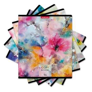 ErichKrause® Тетрадь общая "Палитра" 96 листов, клетка (поштучно) арт.49655