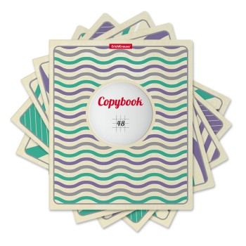 ErichKrause® Тетрадь общая ученическая "Vintage" 48 листов, клетка (поштучно) арт.49607