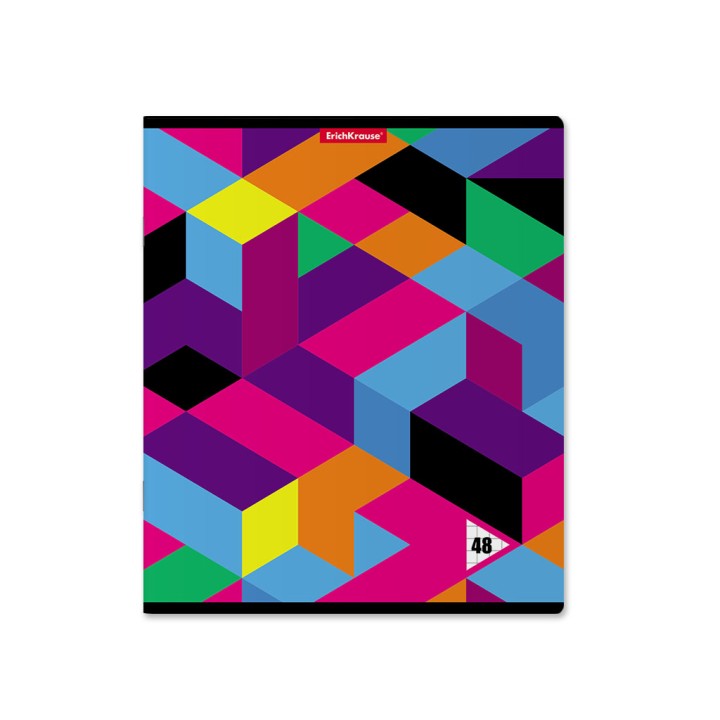 ErichKrause® Тетрадь общая ученическая "Disco Style" 48 листов, клетка (поштучно) арт.49620