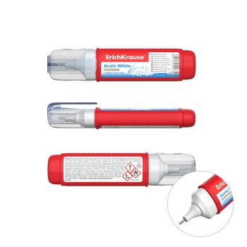 ErichKrause® Ручка-корректор "Arctic white" 12мл (поштучно) арт.780