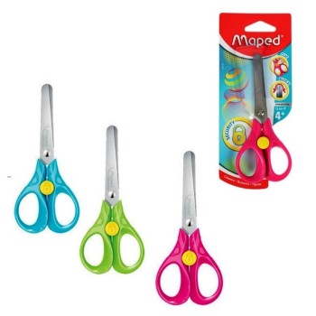 Maped. Ножницы "Security 3D" 13см симметричные (кольца для детской руки) арт.473110