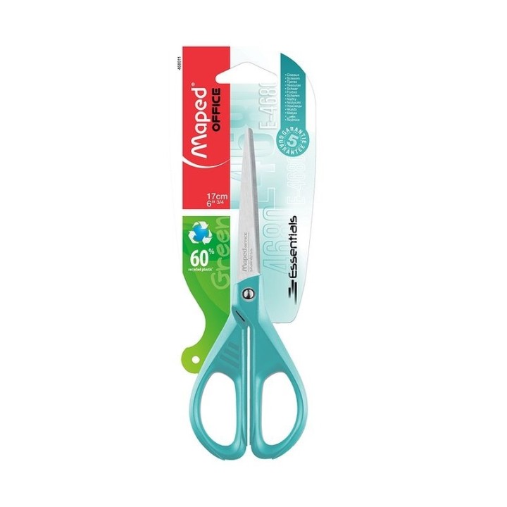 Maped. Ножницы "Essentials Color" 17см, ассиметричные арт.468011