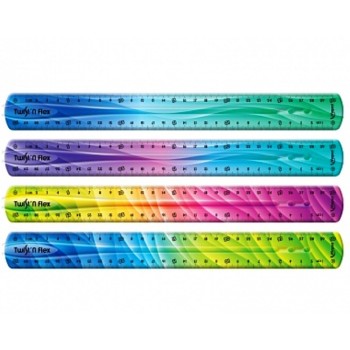 Maped. Линейка "Twist'n Flex patterns" 30 см, нелом. гибкая, с градуир.на обеих стор. арт.279315