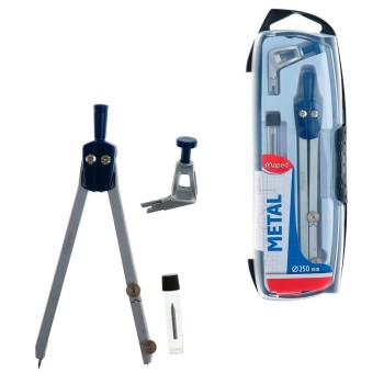 Maped. Готовальня с циркулем "Start" 3 предм. в ударопроч. футляре арт.197512