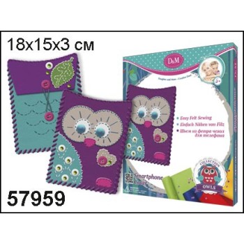 D&M Совы. Шьем чехол для моб. телефона арт. 57959