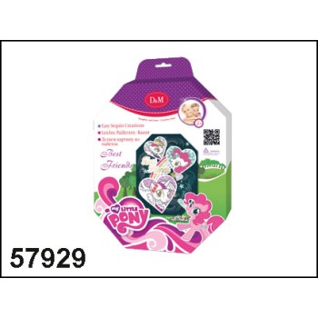 *D&M My Little Pony. Картина из пайеток арт.57929 "Лучшие друзья"