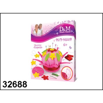 *D&M Шьем из фетра арт.32688 Игольница "Корона"