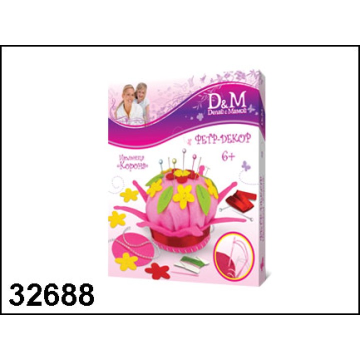 *D&M Шьем из фетра арт.32688 Игольница "Корона"