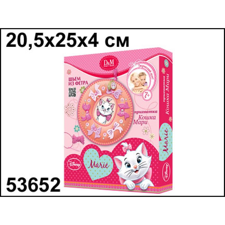 D&M Дисней Marie. Шьем из фетра арт.53652 прихватка "Кошечка"