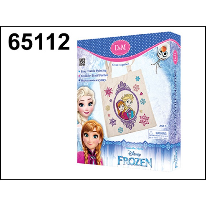 D&M Набор для росписи сумки "Принцессы" Холодное сердце арт.65112