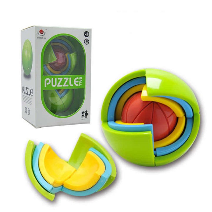 Kribly Boo. Пазл Шар 2 (зеленый) 21 дет в кор арт.75287